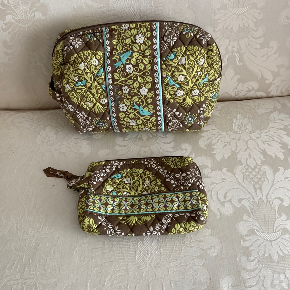 Vera Bradley Cosmetic Bag Set